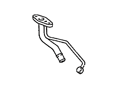 Toyota 15481-46020 Pipe, Turbo Oil