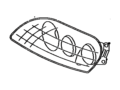 Toyota 81111-1B240 Passenger Side Headlight Unit Assembly