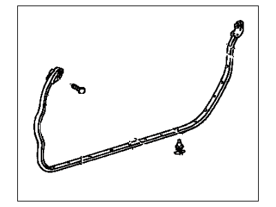 Toyota 67862-14310 Door Weatherstrip