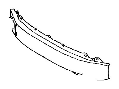 Toyota 52021-52100 Impact Bar