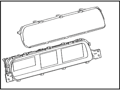 Toyota 83800-5CN72 Meter Assembly, COMBINAT