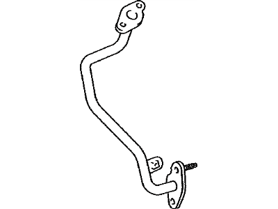 Toyota 25611-21011 EGR Pipe