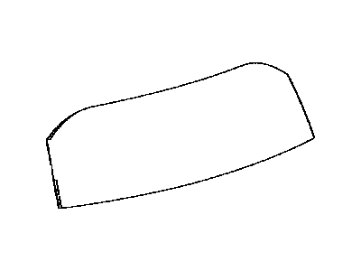 Toyota 68105-52912 Lift Gate Glass