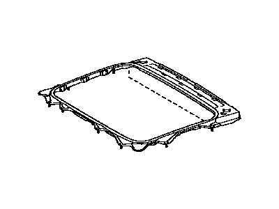 Toyota 63142-52090 Sunroof Reinforcement