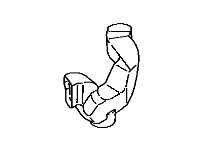 Toyota 17882-16100 Duct