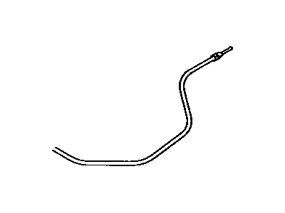 Toyota 53630-12310 Release Cable
