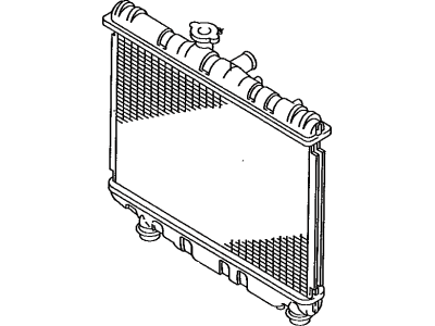 Toyota 16410-01030 Radiator Assembly