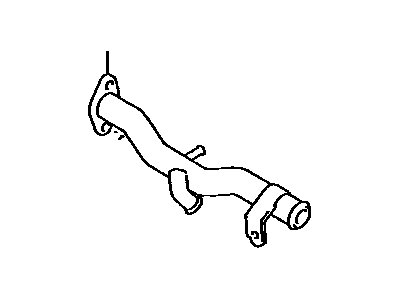 Toyota 16322-15040 Inlet Pipe