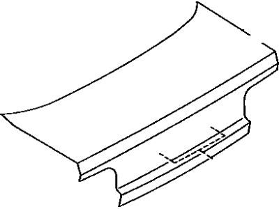 Toyota 64401-16110 Panel Sub-Assy, Luggage Compartment Door