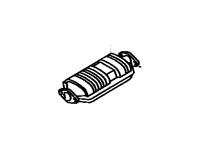 Toyota 18450-16400 Catalytic Converter Assembly