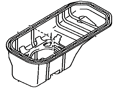 Toyota 12101-16070 Pan Sub-Assembly, Oil