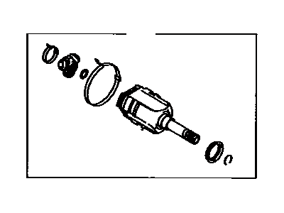 Toyota 43403-29015 Joint Assembly, Front Axle Inboard, Right