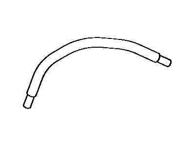 Toyota 99556-30210 Hose, Heater Water, Outlet E