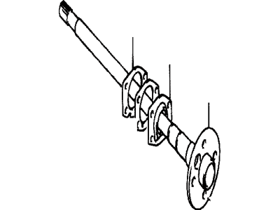 Toyota 42425-14020 Gasket, Rear Axle Bearing Retainer