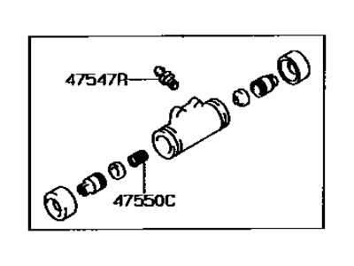 Toyota 47570-20030 Wheel Cylinder