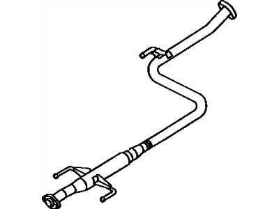 Toyota 17420-16340 Center Pipe