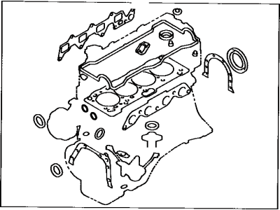 Toyota 04111-16144 Gasket Kit, Engine O