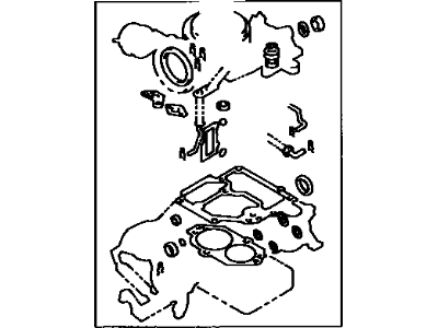 Toyota 04212-35400 Gasket Kit, Carburetor