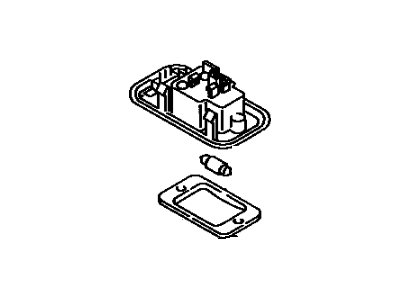 Toyota 81250-16020-13 Lamp Assembly, Room