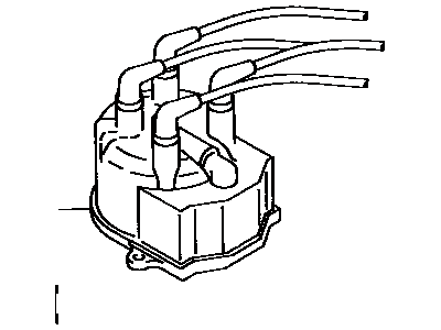 Toyota 19101-16130 Cap Sub-Assy, Distributor