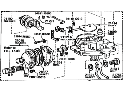 Toyota 21112-38351 Horn, Air