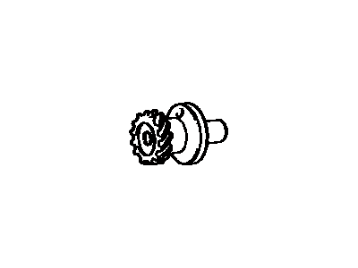 Toyota 13515-38010 Gear, Distributor Drive