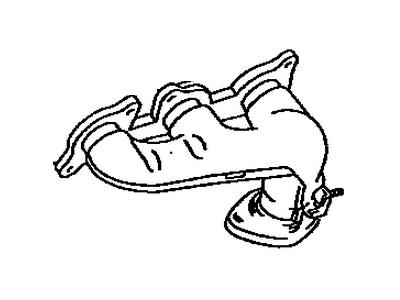 Toyota 17142-20050 Exhaust Manifold