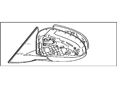 Toyota 87908-06401 Mirror Assembly