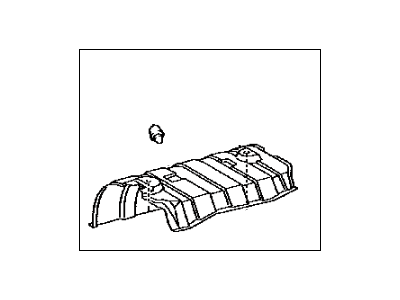 Toyota 58042-06010 Heat Shield