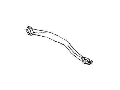 Toyota 55972-06050 Defroster Duct