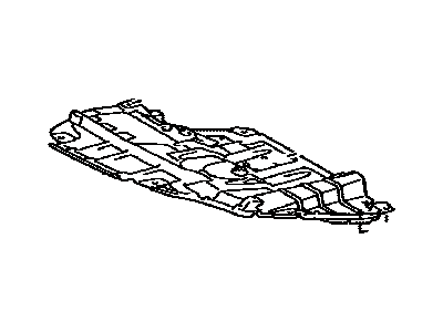 Toyota 51442-06210 Under Cover