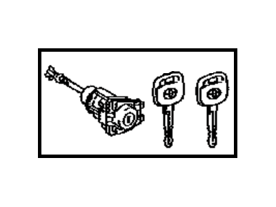 Toyota 69052-06130 Cylinder & Keys