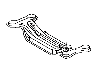 Toyota 51206-06090 Member Sub-Assembly, Rear