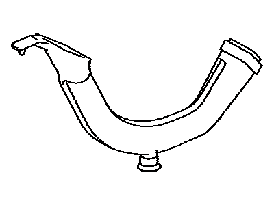 Lexus 17751-0P160 Inlet, Air Cleaner