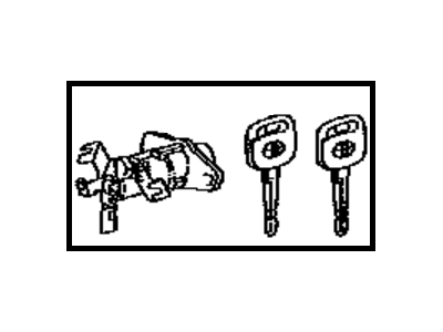 Toyota 69055-06150 Cylinder & Keys
