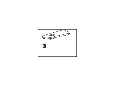 Toyota 74271-06280-C1 Switch Bezel