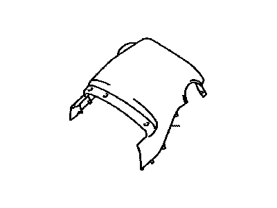 Toyota 45286-06260-C0 Upper Column Cover