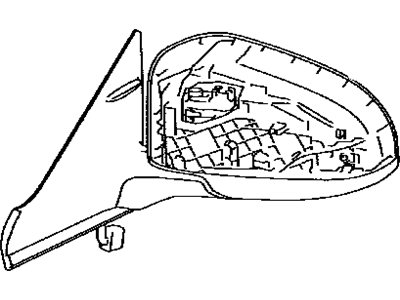 Toyota 87906-06050 Mirror Base