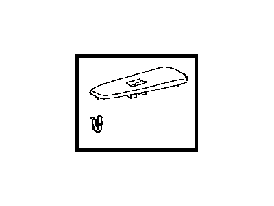 Toyota 74231-06330-C1 Switch Bezel
