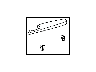 Toyota 74210-06070-A0 Armrest
