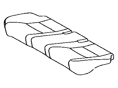 Toyota 71075-06B21-A0 Cushion Cover