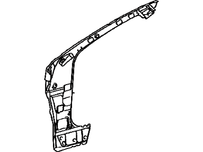Toyota 61101-06210 Inner Hinge Pillar