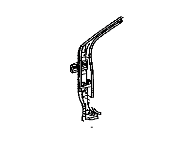 Toyota 61108-52120 Hinge Pillar Reinforcement