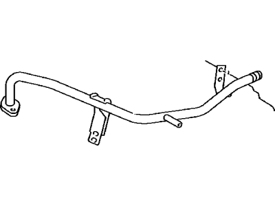 Toyota 16268-21021 Pipe, Water By-Pass