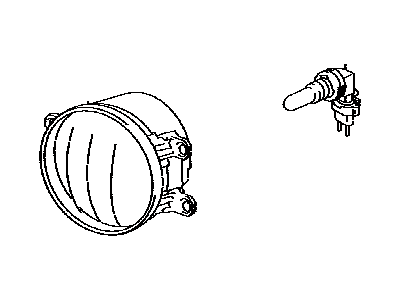 Toyota 81210-0E021 Lamp Assembly, Fog