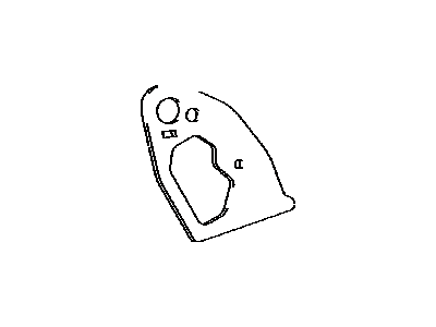 Toyota 81554-1A230 Lens Gasket