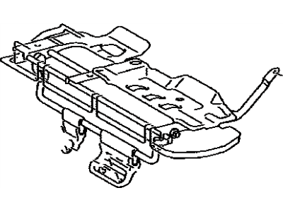 Toyota 71016-01010 Seat Frame