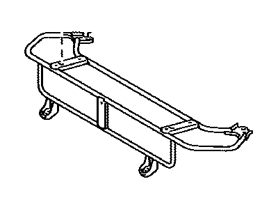 Toyota 71333-52040 Front Leg Assembly