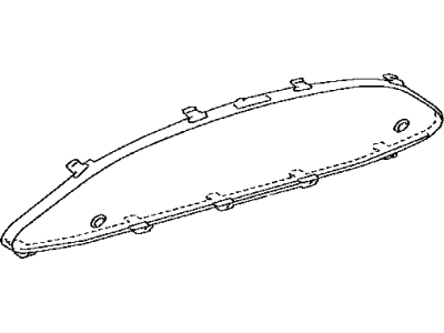 Toyota 83852-52E40 Glass, Combination Meter