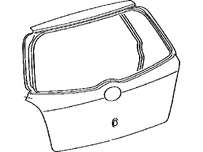 Toyota 67005-52750 Lift Gate